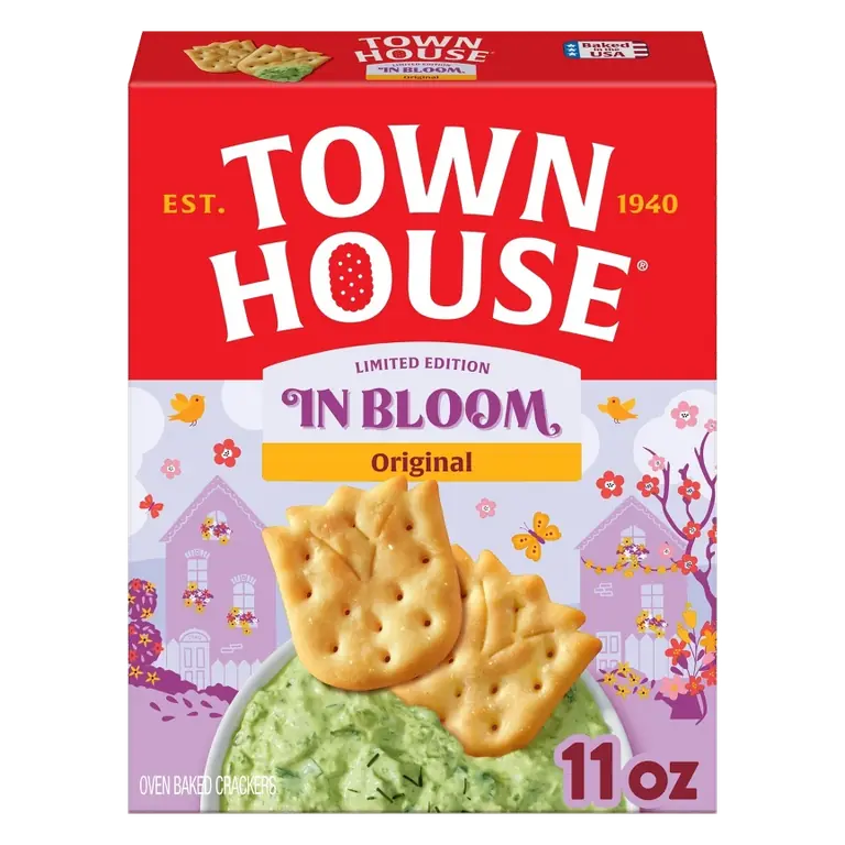 Townhouse In Bloom Spring Shapes Crackers, 11oz