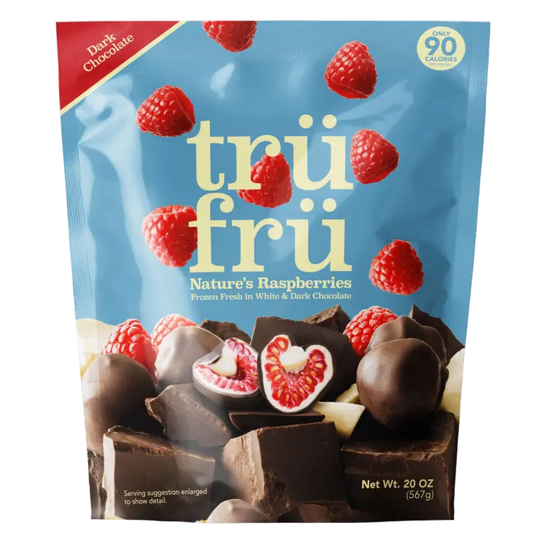 Nature's Raspberries in White & Dark Chocolate