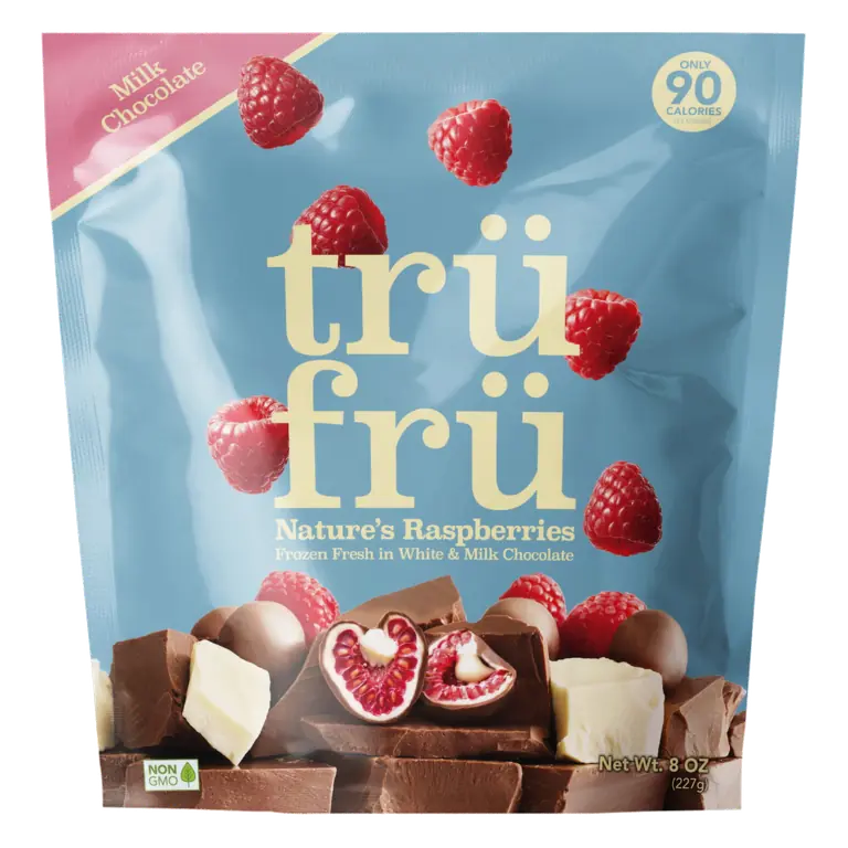Nature's Raspberries in White & Milk Chocolate