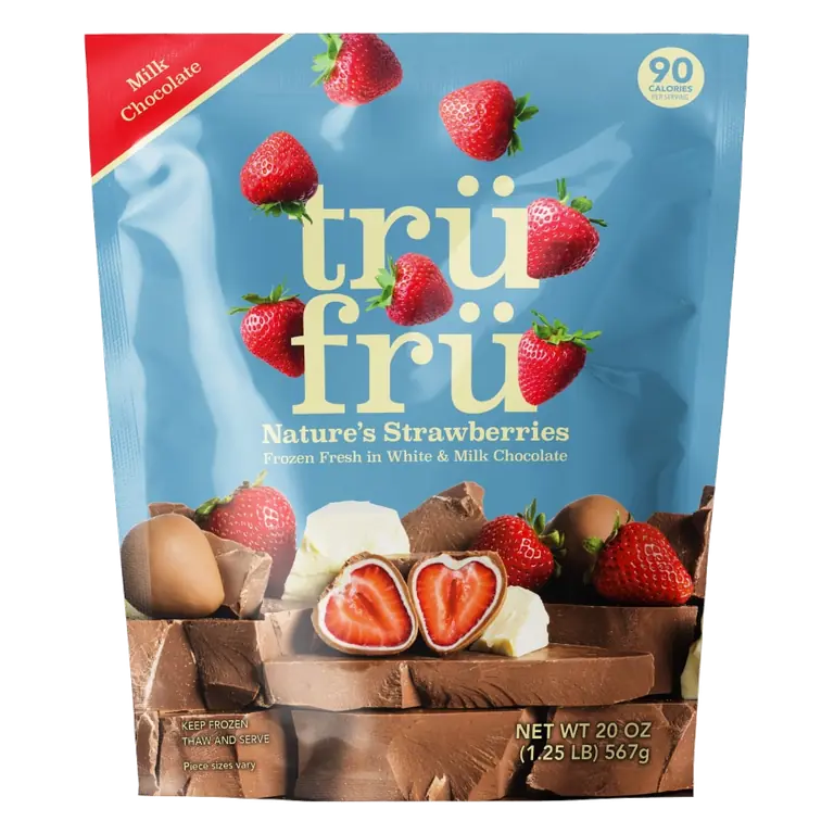 Nature's Strawberries in White & Milk Chocolate