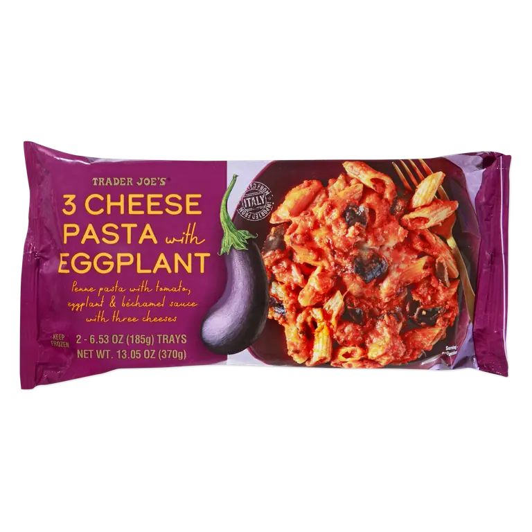 3 Cheese Pasta with Eggplant