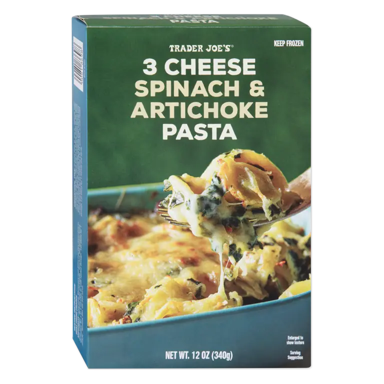 3 Cheese Spinach & Artichoke Pasta