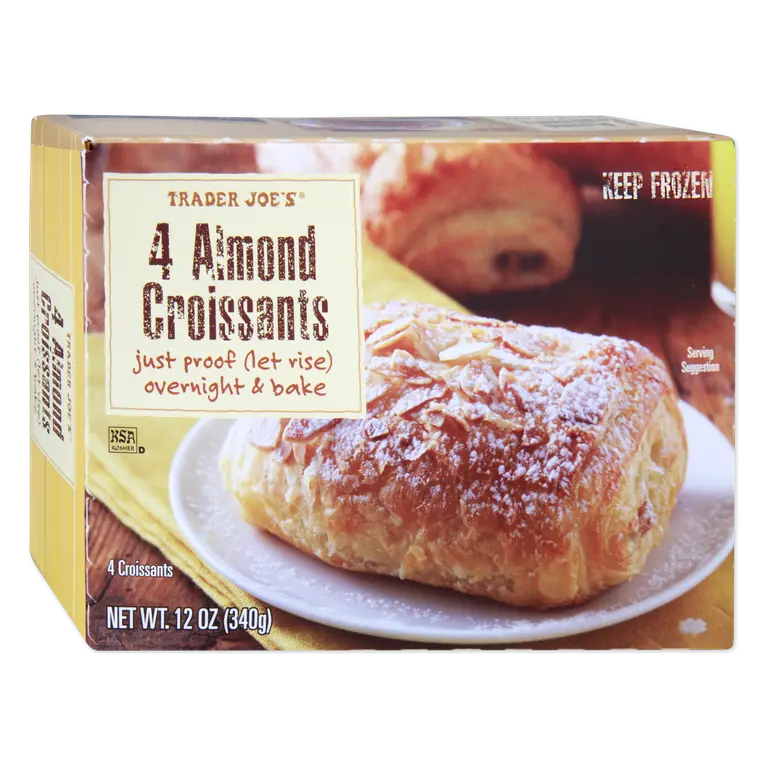 4 Almond Croissants