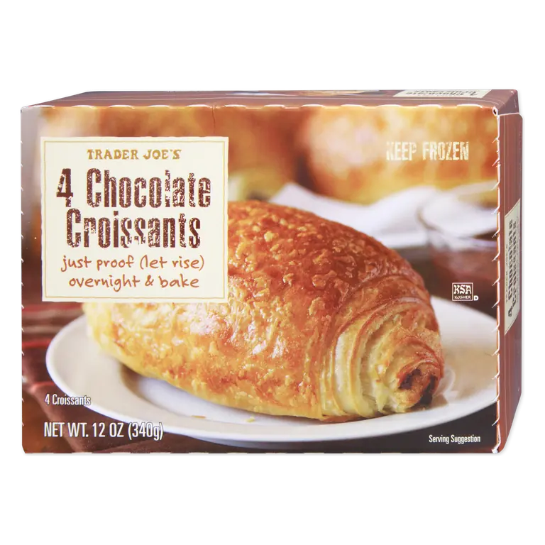 4 Chocolate Croissants