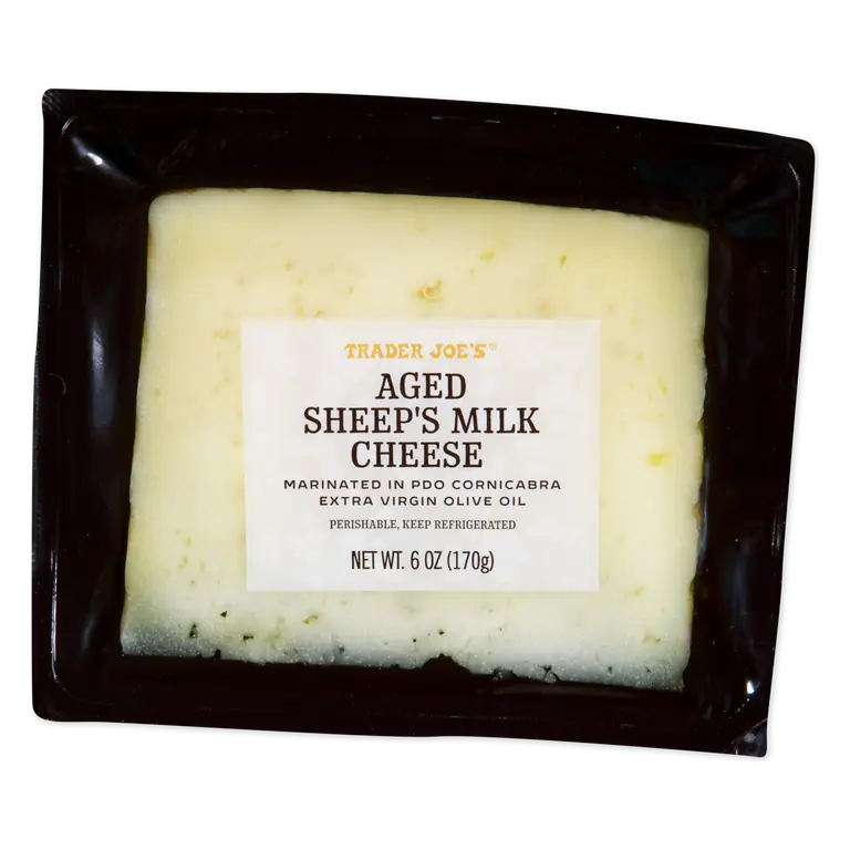 Aged Sheep's Milk Cheese Marinated in EVOO