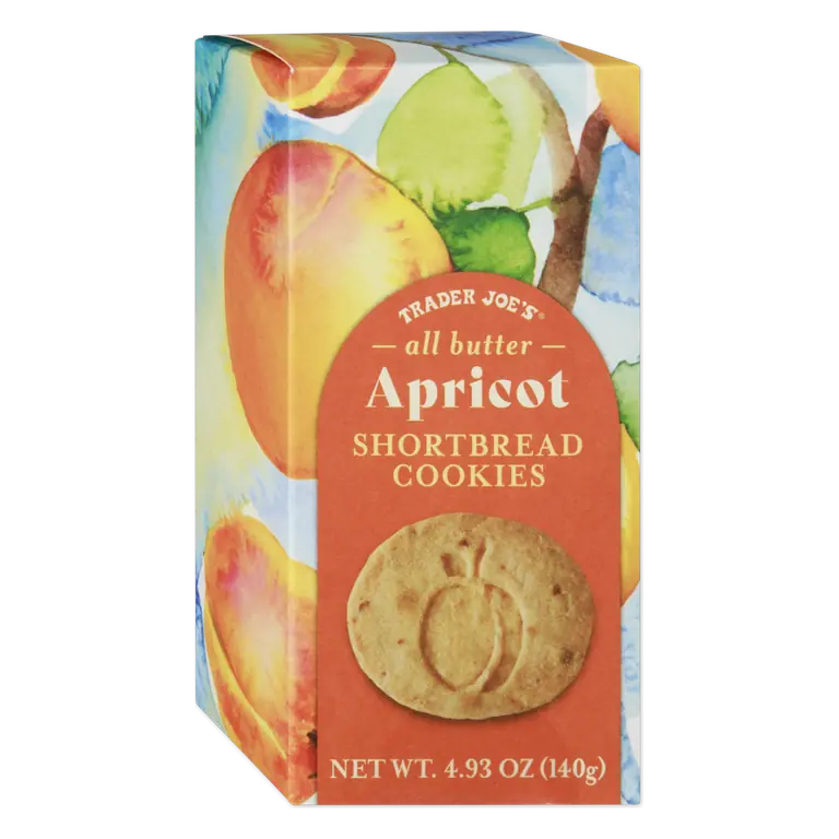 All Butter Apricot Shortbread Cookies
