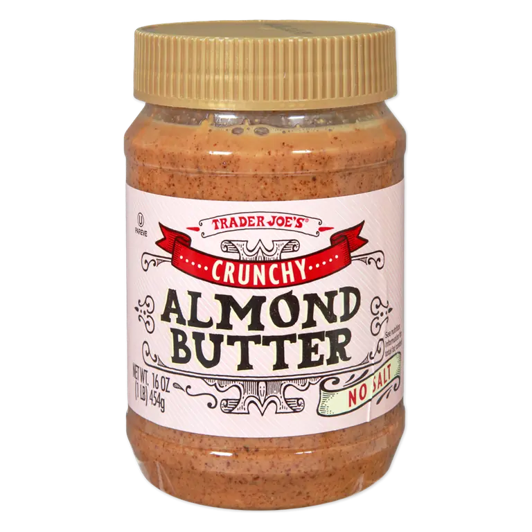 Almond Butter Crunchy No Salt