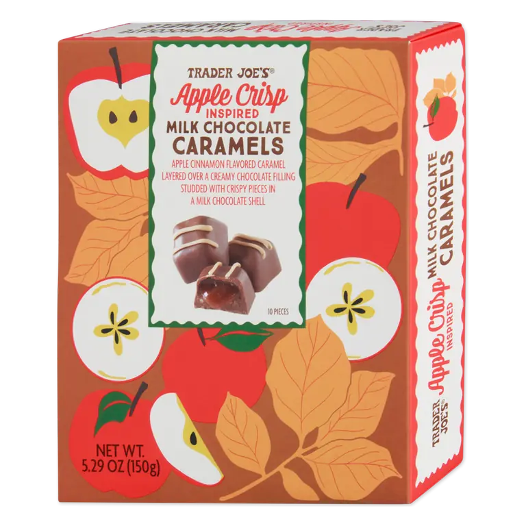 Apple Crisp Milk Chocolate Caramels