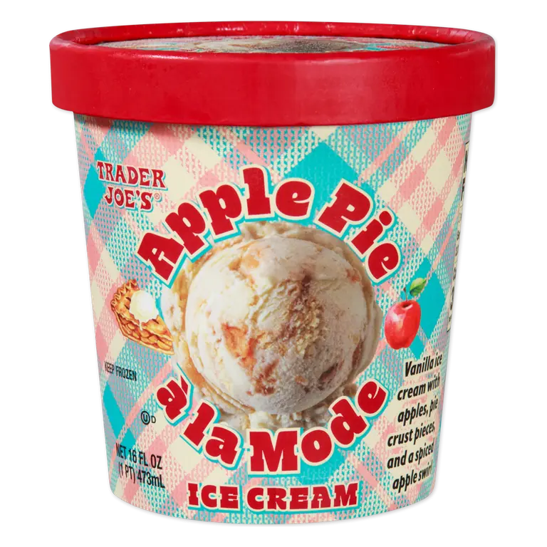 Apple Pie a la Mode Ice Cream