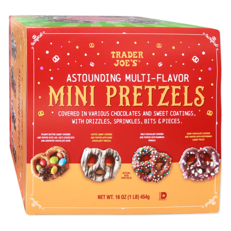 Astouding Multi-flavor Mini Pretzels