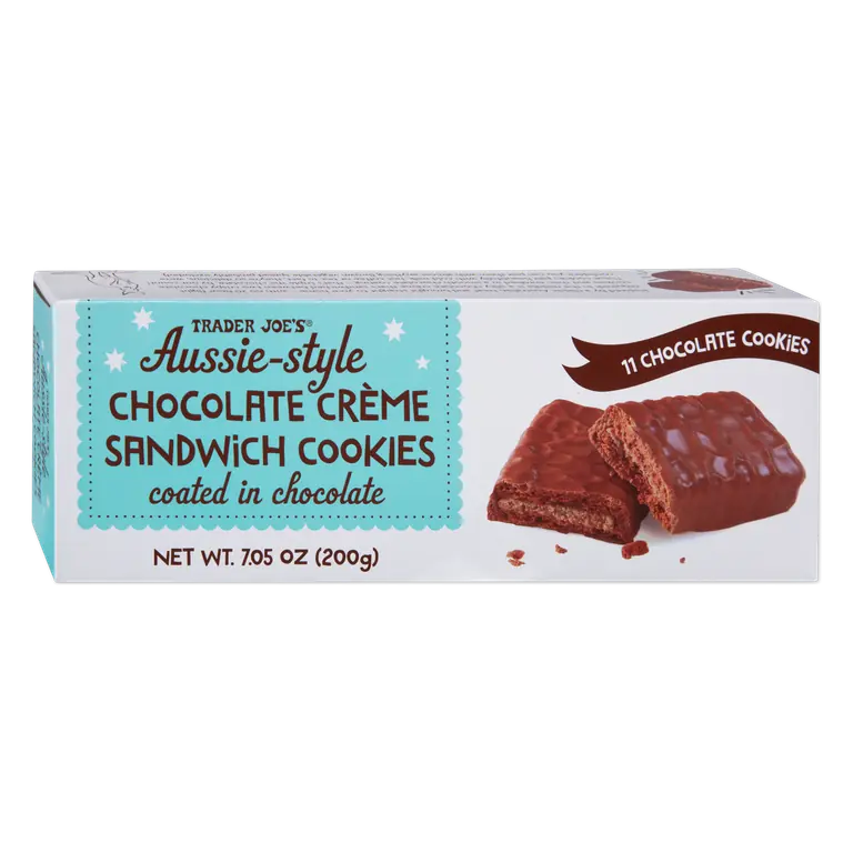 Aussie-Style Chocolate Crème Sandwich Cookies