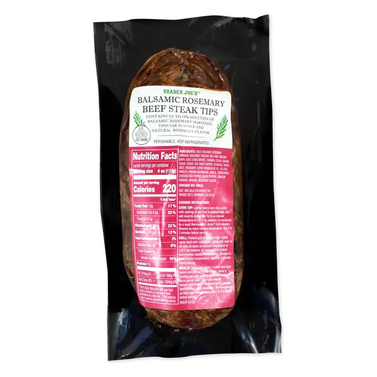 Balsamic Rosemary Beef Steak Tips