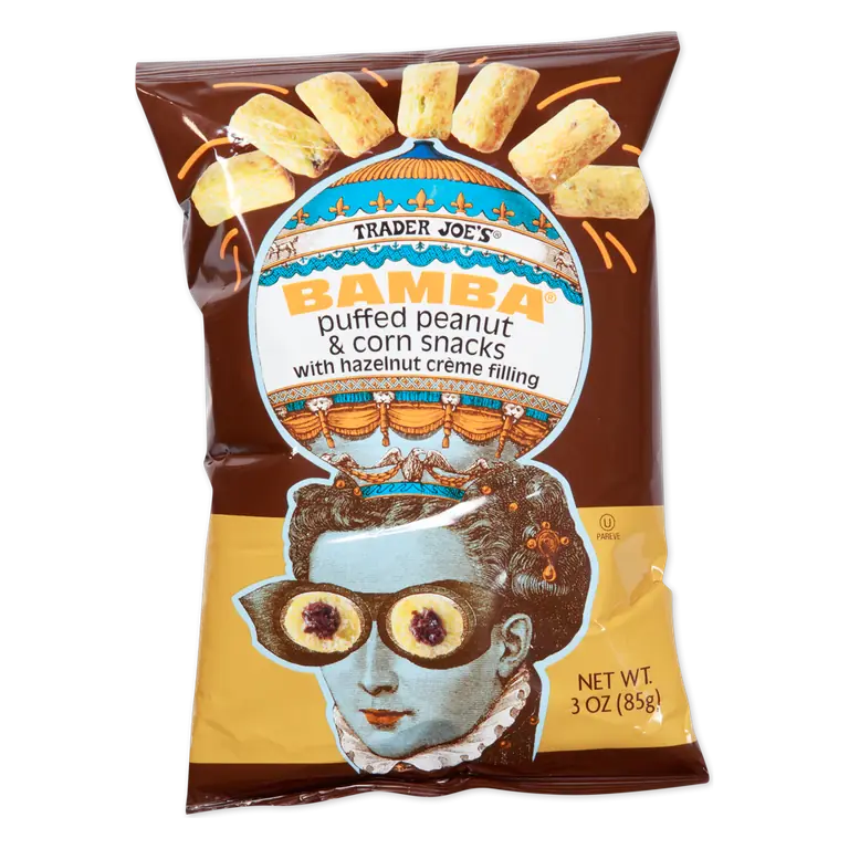 Bamba with Hazelnut Creme Filling