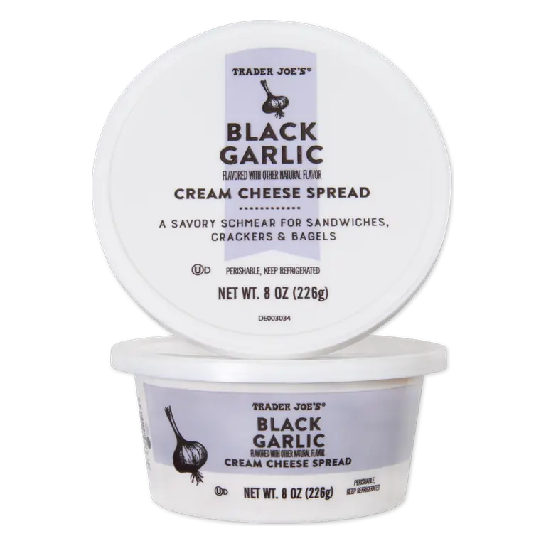 Black Garlic Cream Cheese Spread