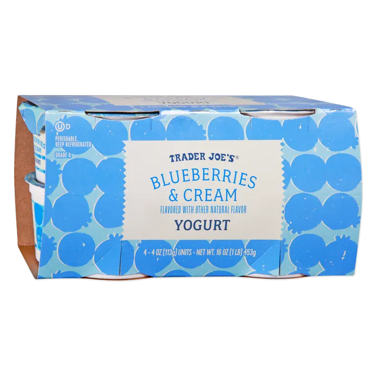 Blueberries & Cream Yogurt