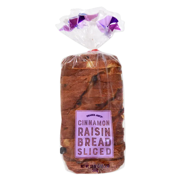 BREAD CINNAMON RAISIN SLICED