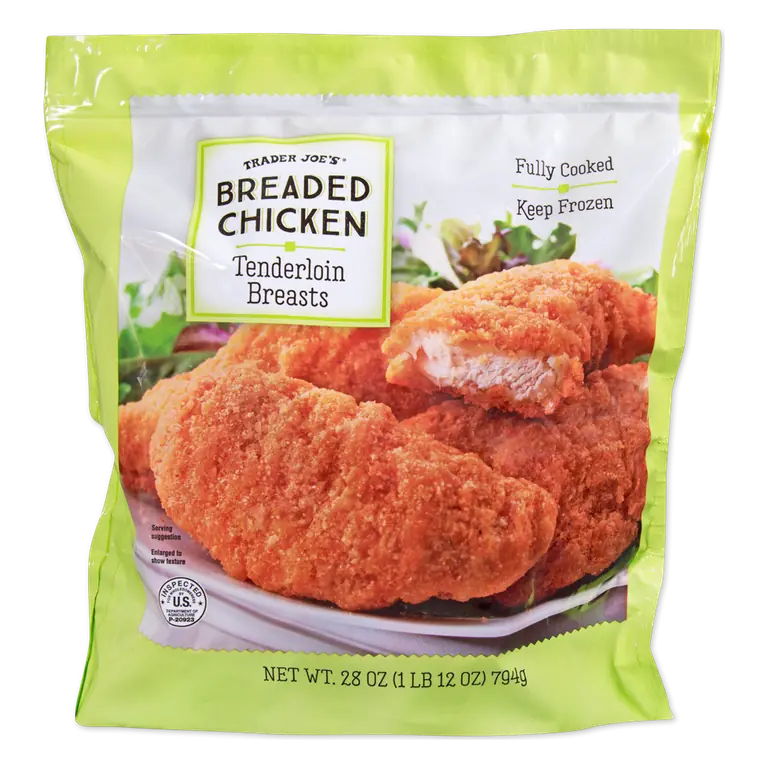 Breaded Chicken Tenderloin Breasts