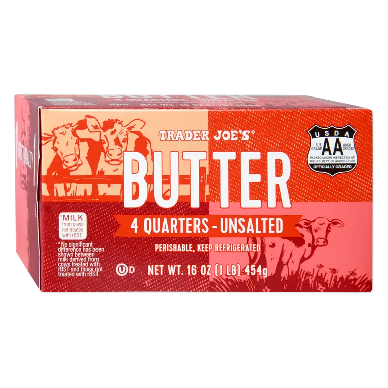 Butter Quarters, Unsalted