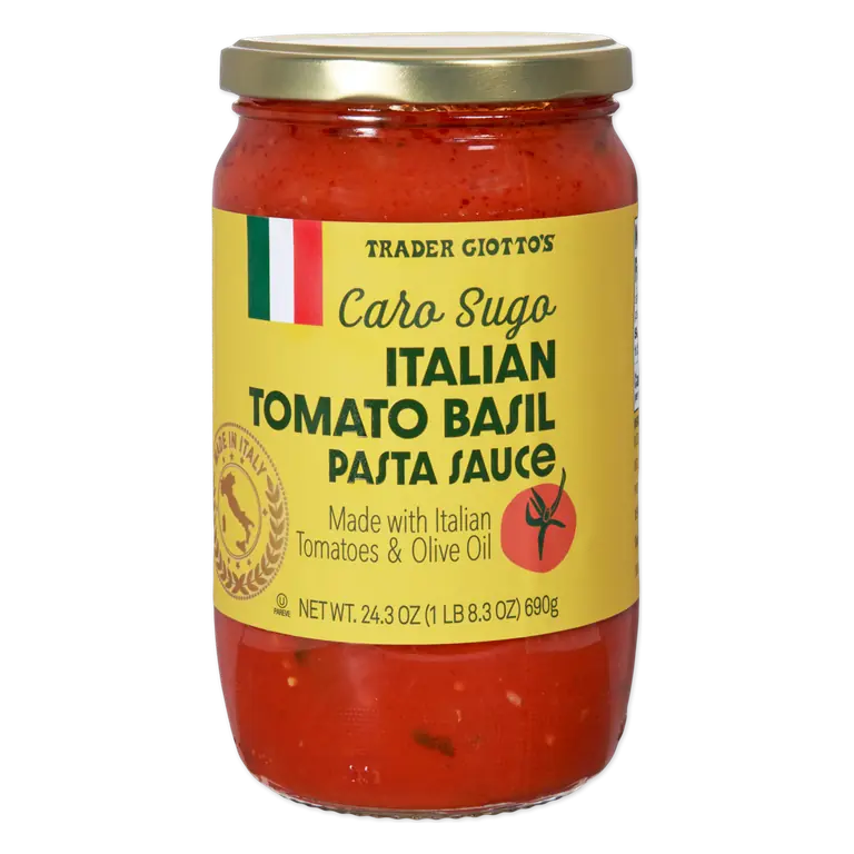 Caro Sugo Italian Tomato Basil Pasta Sauce