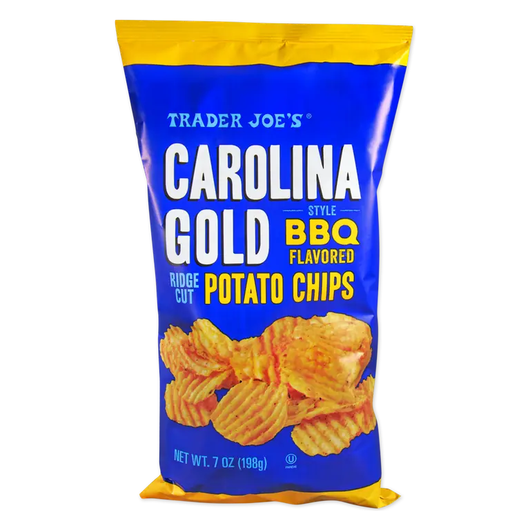 Carolina Gold Style BBQ Ridge Cut Potato Chips