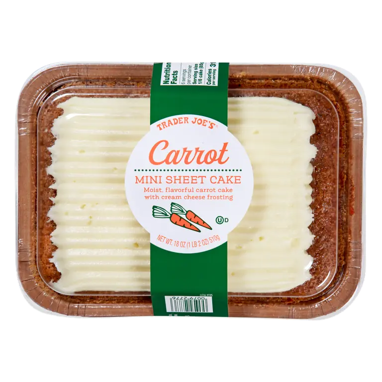 Carrot Mini Sheet Cake