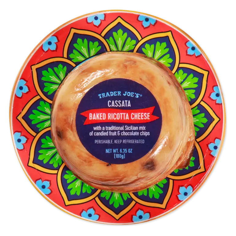 Cassata Baked Ricotta Cheese