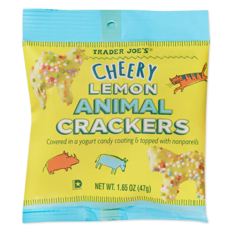 Cheery Lemon Animal Crackers