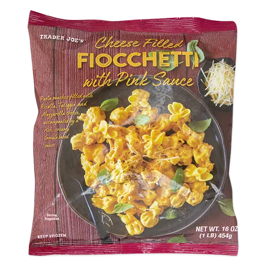 Cheese Filled Fiocchetti with Pink Sauce
