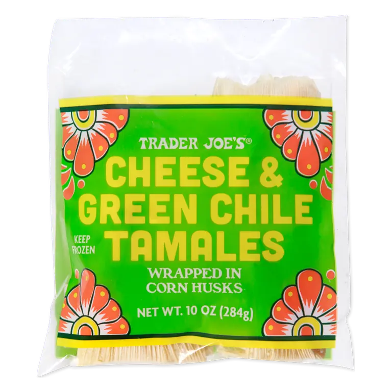 Cheese & Green Chile Tamales