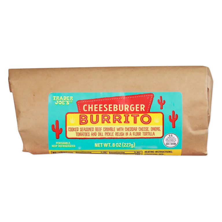 Cheeseburger Burrito