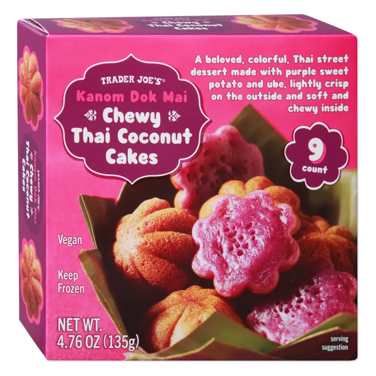 Chewy Thai Coconut Cakes