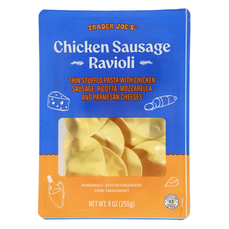 Chicken Sausage Ravioli