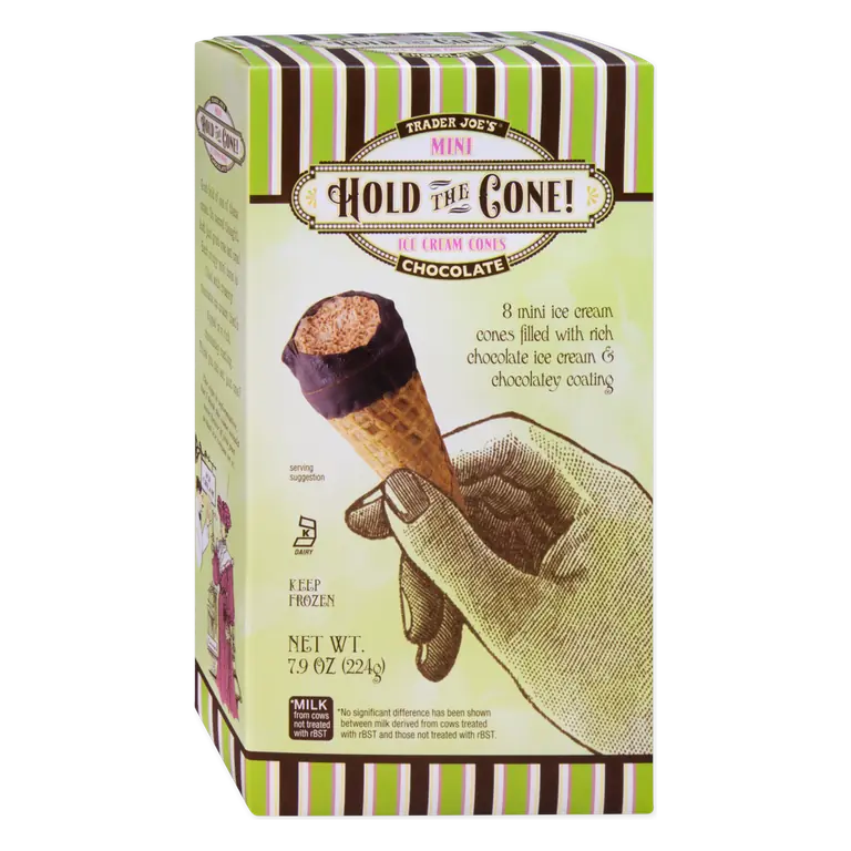 Chocolate Hold the Cone! Mini Ice Cream Cones