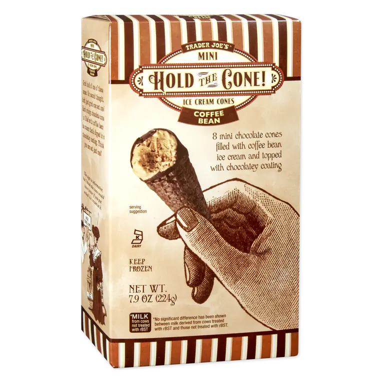 Coffee Bean Hold the Cone! Mini Ice Cream Cones