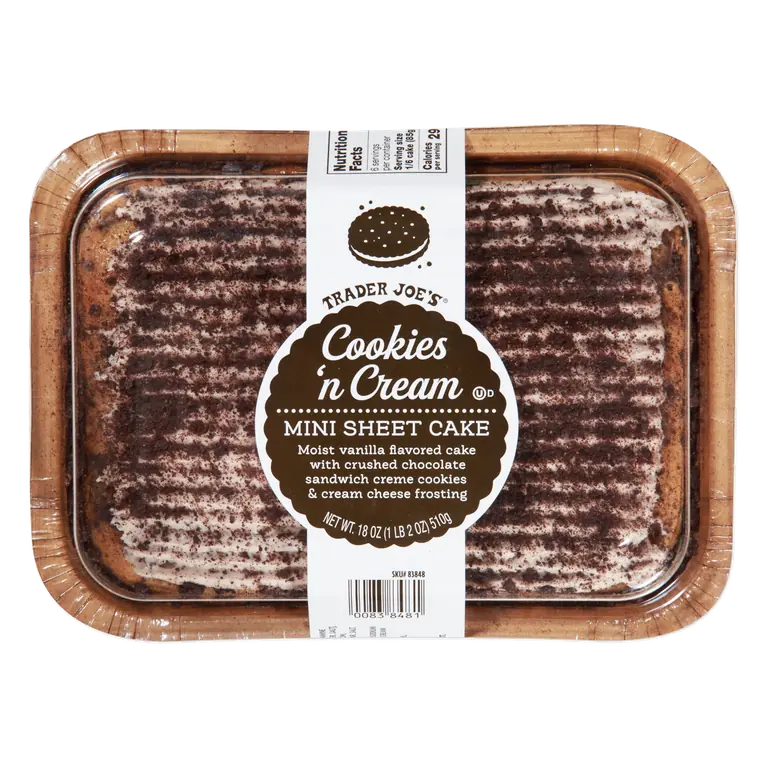 Cookies 'n Cream Mini Sheet Cake
