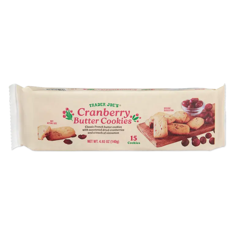 Cranberry Butter Cookies