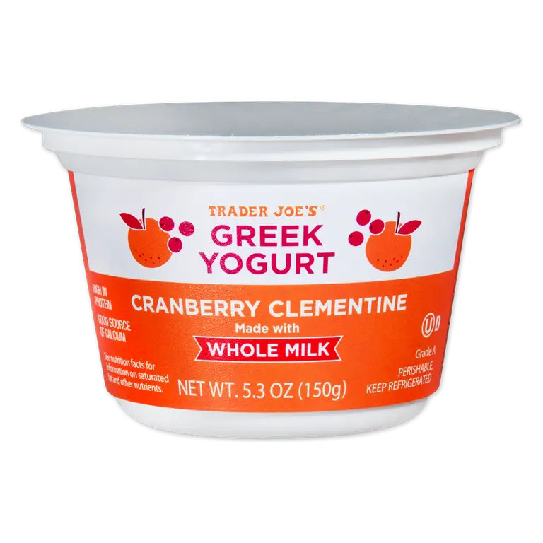 Cranberry Clementine Whole Milk Yogurt