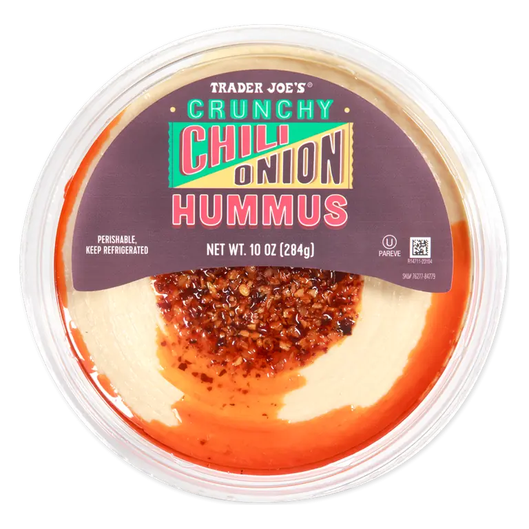 Crunchy Chili Onion Hummus