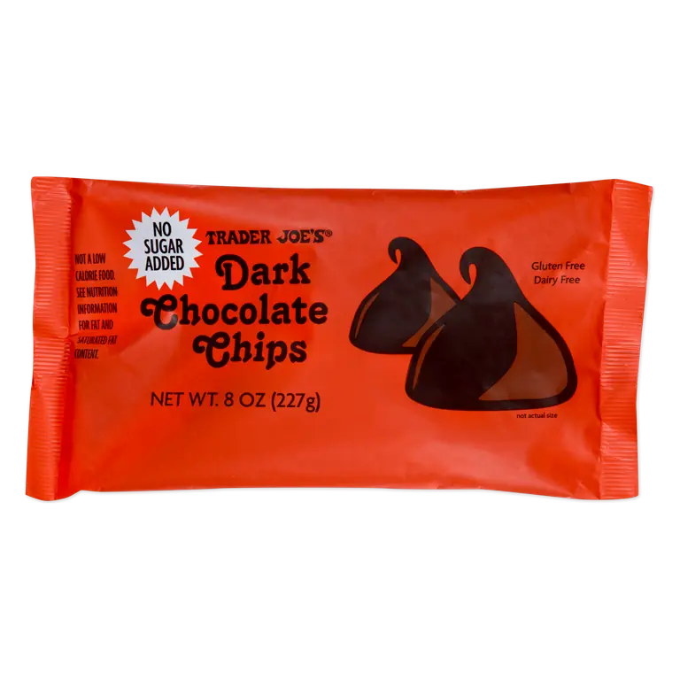 Dark Chocolate Chips No Sugar Added