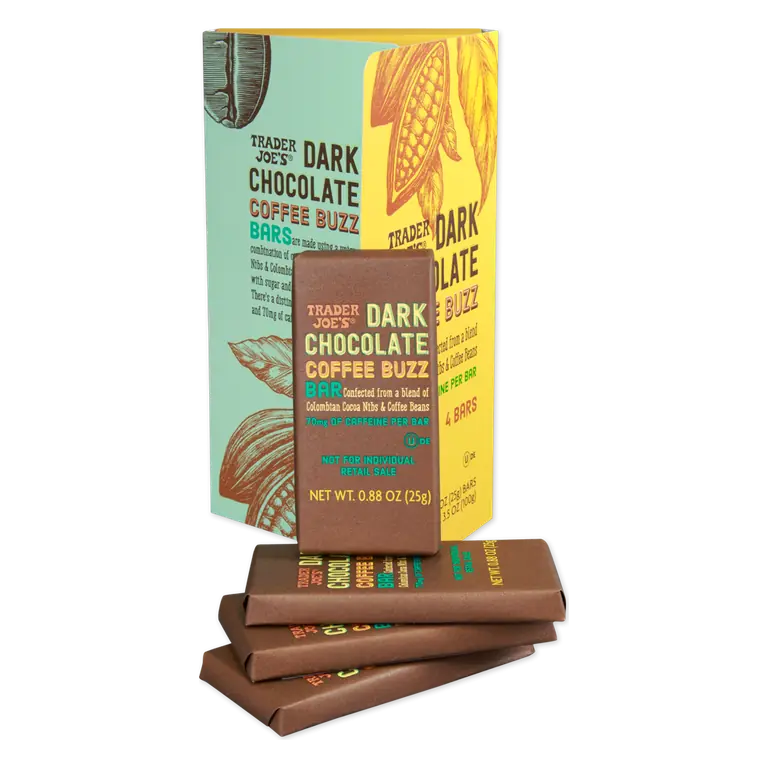 Dark Chocolate Coffee Buzz Bar
