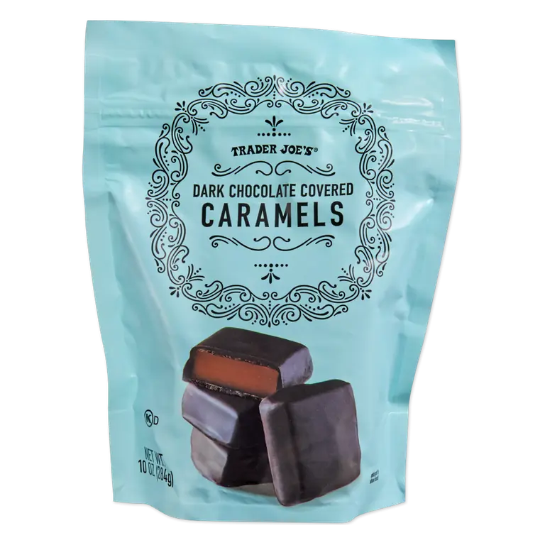 Dark Chocolate Covered Caramels