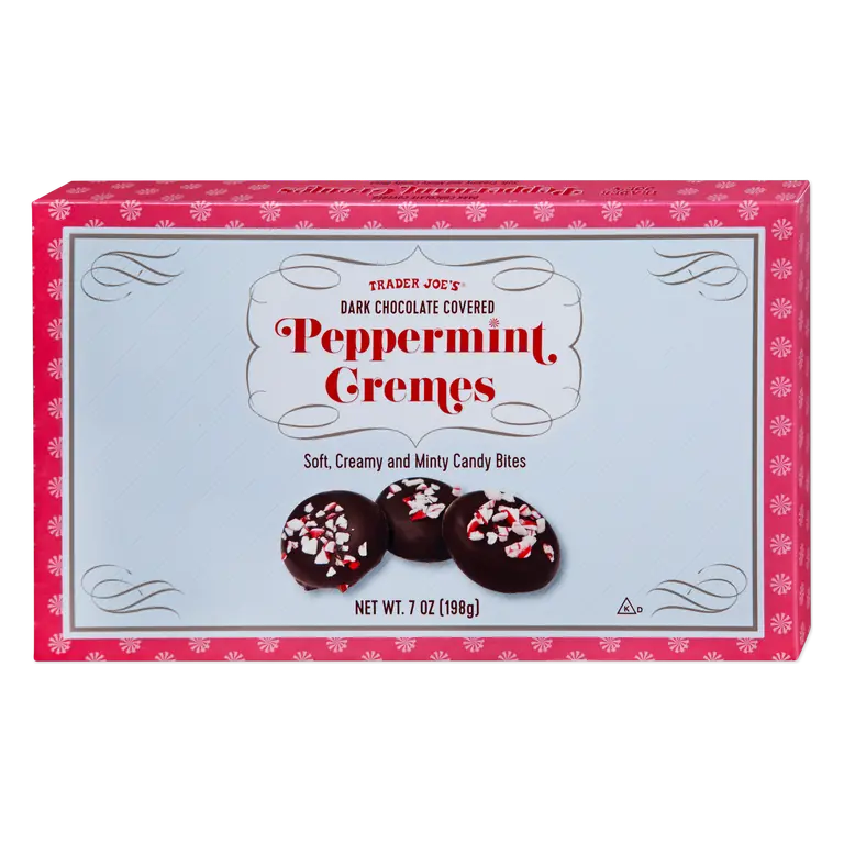 Dark Chocolate Covered Peppermint Cremes