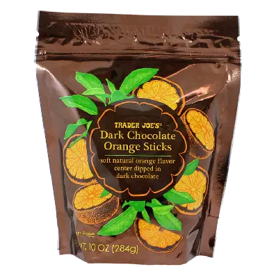 Dark Chocolate Orange Sticks