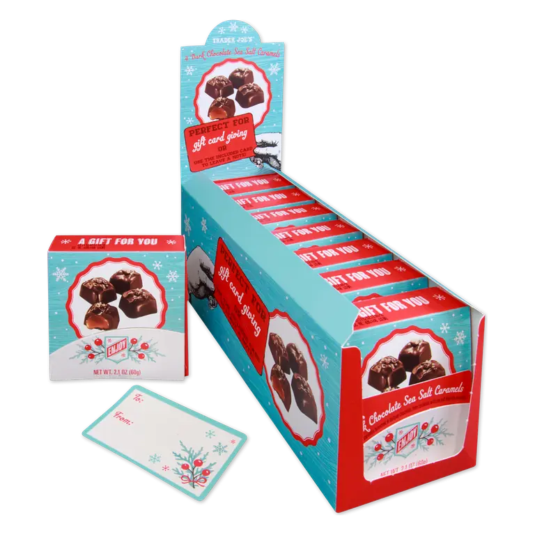 Dark Chocolate Sea Salt Caramels Gift Card