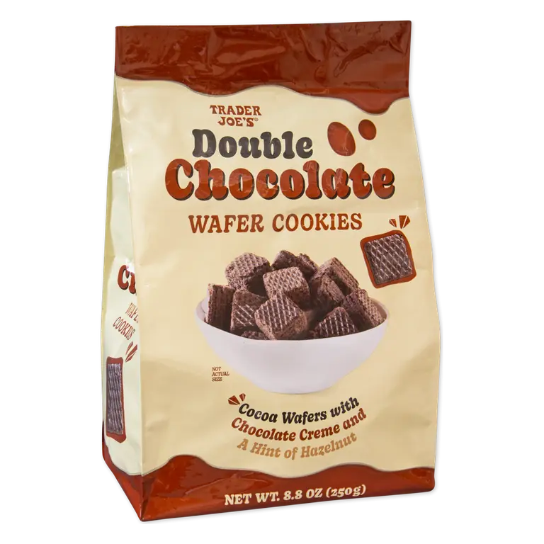 Double Chocolate Wafer Cookies