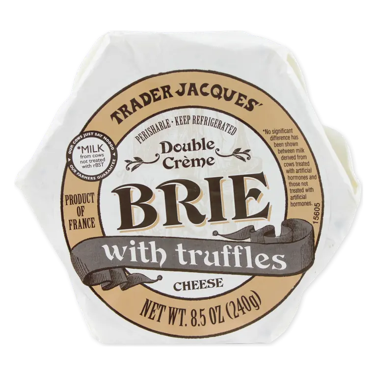 Double Crème Brie with Truffles