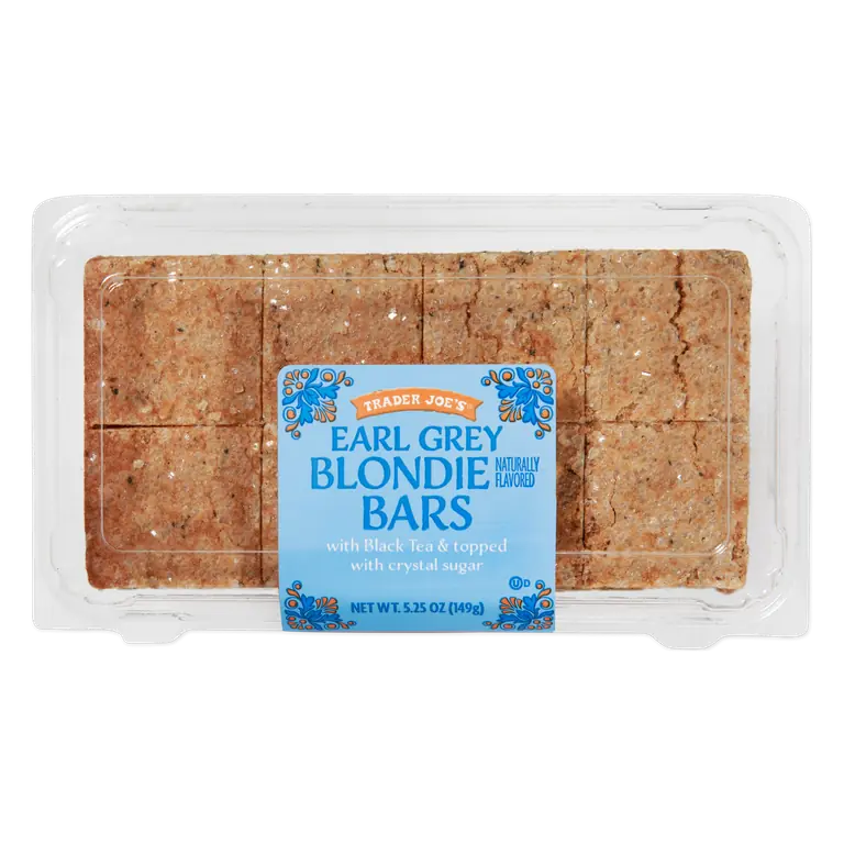Earl Grey Blondie Bars