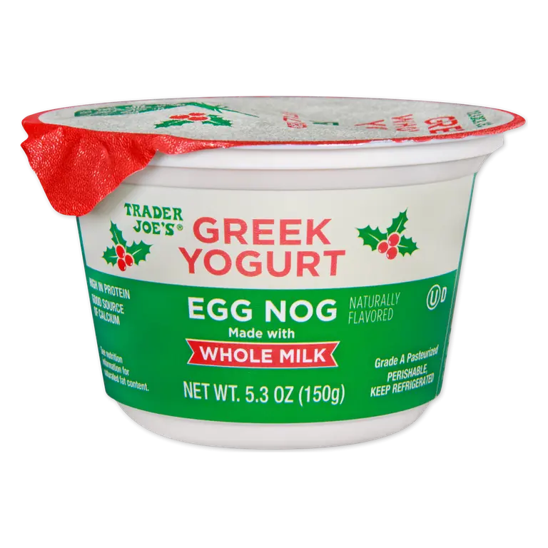 Egg Nog Greek Yogurt
