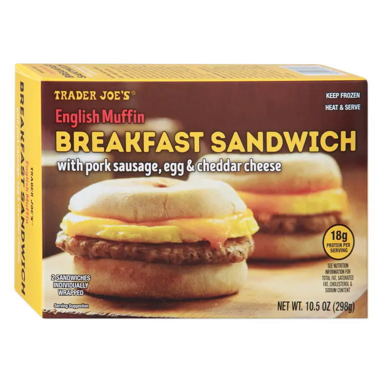 English Muffin Breakfast Sandwich