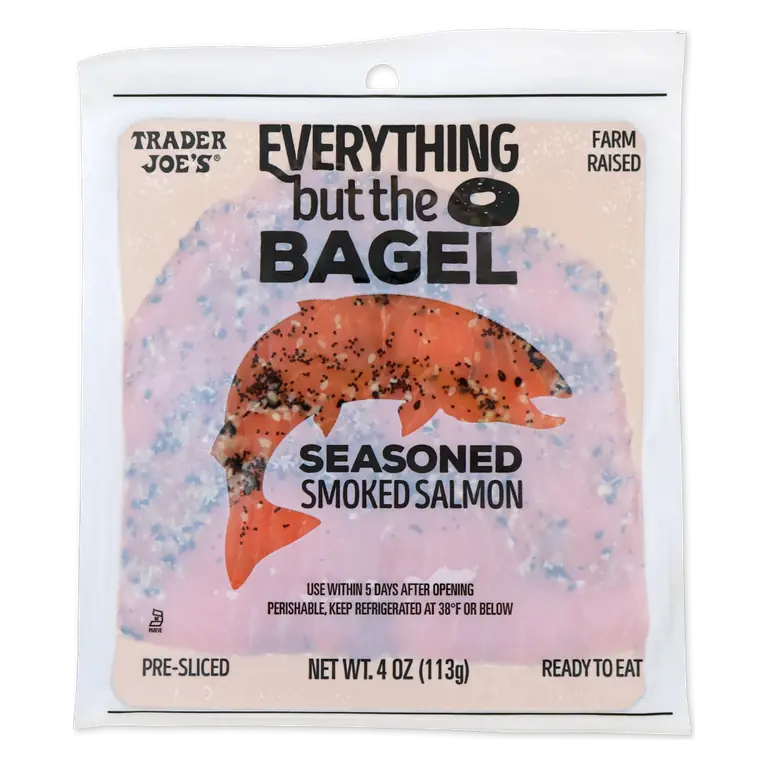Everything But The Bagel Seasoned Smoked Salmon